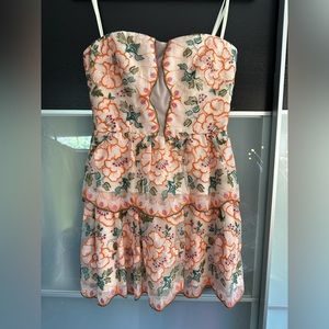 MaxAzria lace dress